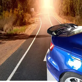 

For Audi A3 A4 A5 A6 A7 TT Spoiler 4 Door CARBON FIBER Universal Spoiler GT Style Tail Wing Decoration Rear Trunk Spoiler carbon