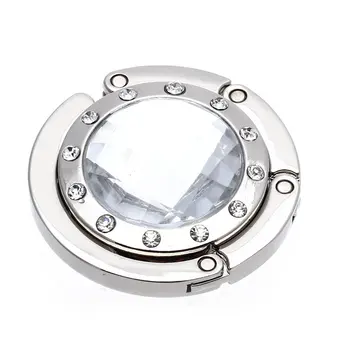 

Alloy Rhinestone Crystal Hooks White