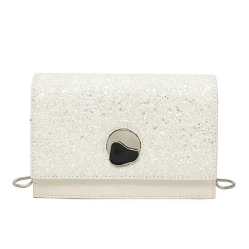 

Custom bag female 2019 spring and summer new Korean version of the wild fashion lock retro simple fashion small square bag