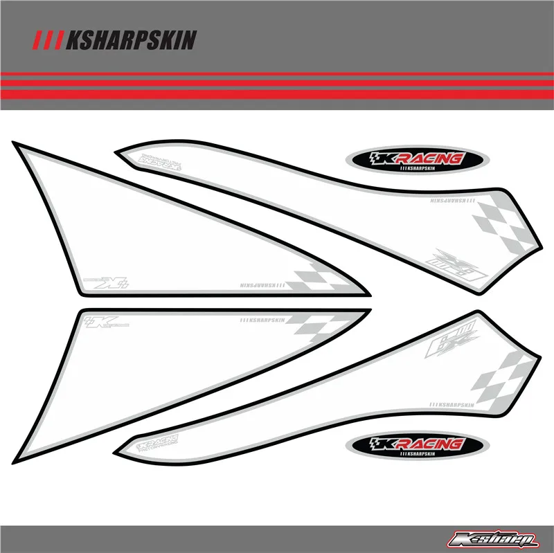 

3D гелевый защитный чехол KSHARPSKIN для KAWASAKI ZX6R 2007-08