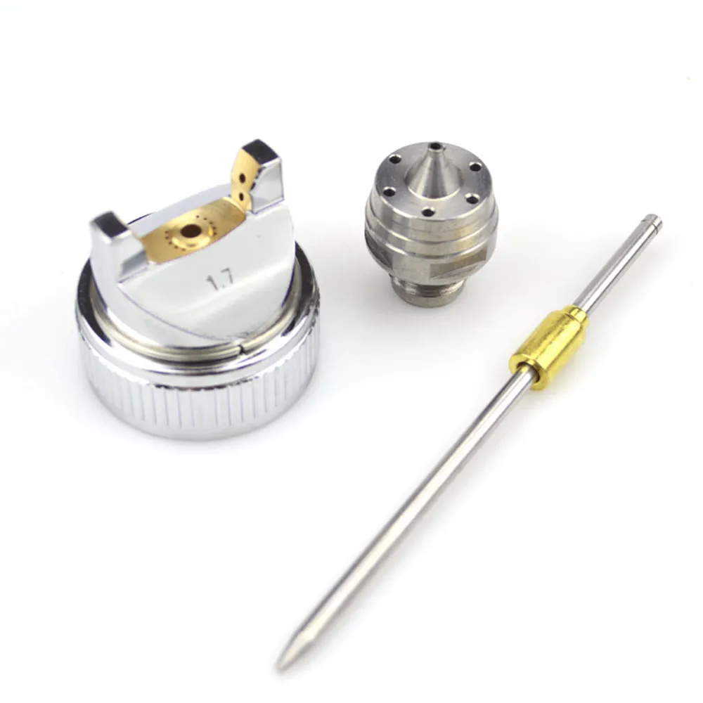

Wholesale And Retail 1.4mm/1.7mm/2.0mm Nozzle Replace Nozzle Kit Set For HVLP Spray Gun H-827 Hand Pneumatic Manual Spray Paint