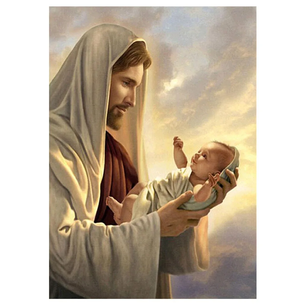 

Diamond painting father and son diamond painting cross stitch rhinestone mosaic decoration DIY embroidery 40X30CM
