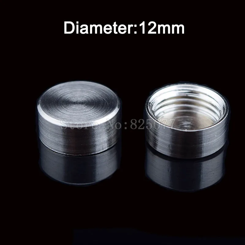 Dhl 200pcs Diameter 12mm Brushed Copper Standoff Screw Cover