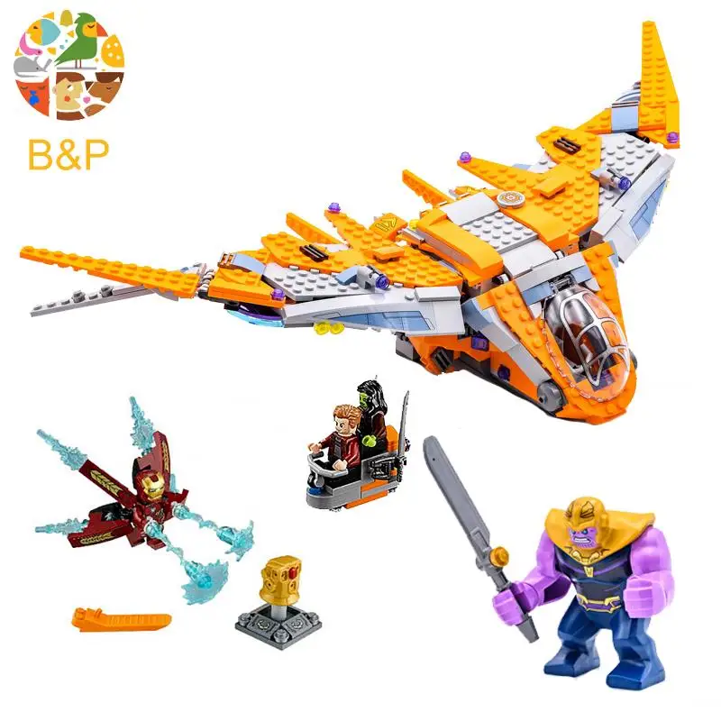 lego 76107 marvel avengers thanos ultimate battle playset