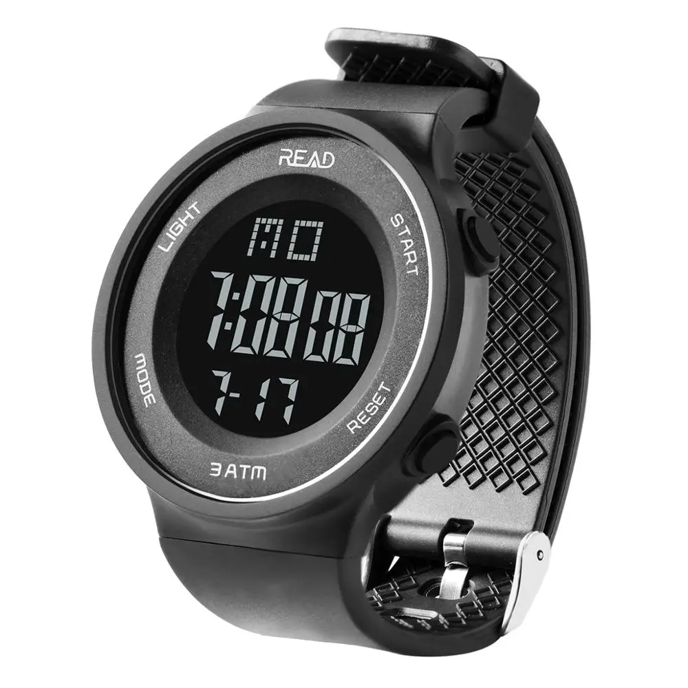 

READ 90003 Men's Digital Sports Smartwatch fashion countdown Casual intelligent watch with waterproof IP68 for kids or adult