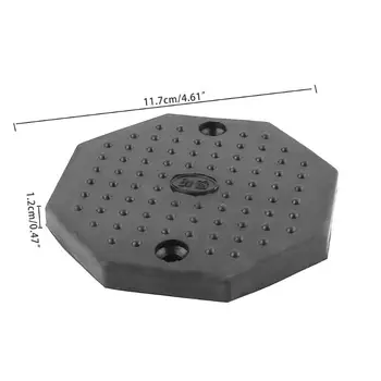 

New 1 Pc Vehicle Octagon Floor Jack Disk Pad Adapter Rubber Blanket for Pinch Weld Side Rail Stand Accessories