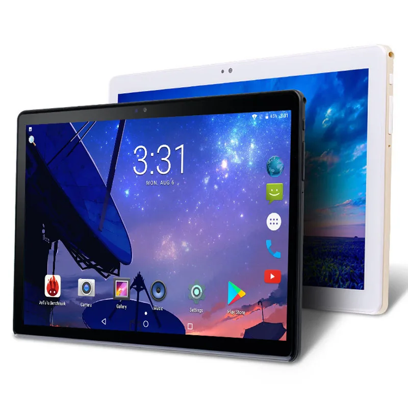 

4GB RAM 32GB ROM Play Store Android 7.0 Dual SIM Phone Call tablets 10 inch tablets 2.5D Tempered Glass 1280X800 Touch screen