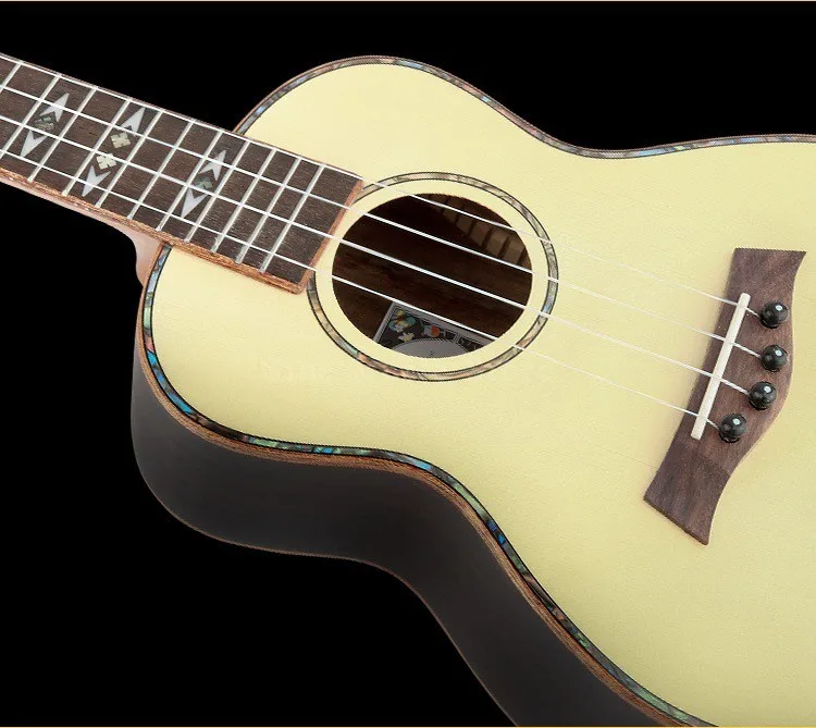 23 Inch Guitar 4 Strings Ukelele String Tennor Rosewood Ukulele Bass