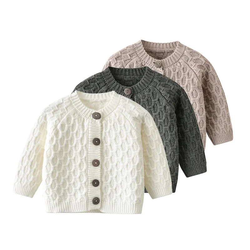 

Baby Boy Knitting Cardigan 2019 Winter Warm Newborn Infant Sweaters Fashion Long Sleeve Coat Jacket Kids Clothing Outfits