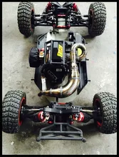 Steel Handmade TUNE PIPE Exhaust Pipe for Losi Desert Buggy XL DBXL RCMK XCR
