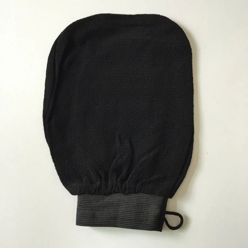 100pcs Shower Bath gloves Moroccan hammam scrub mitt magic peeling glove exfoliating tan removal