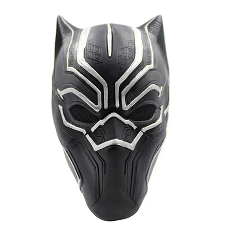 

Panther Captain America Civil War Role LaTeX Mask Headset Halloween Realistic Party Props