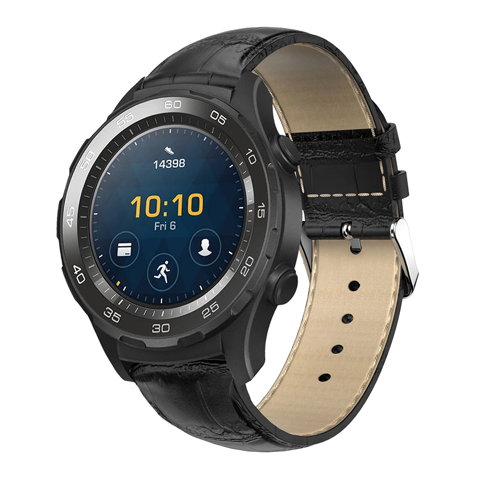 Для huawei Watch 2 Смарт часы замена роскошный кожаный браслет ремешок для huawei часы 2 оригинальные часы аксессуары