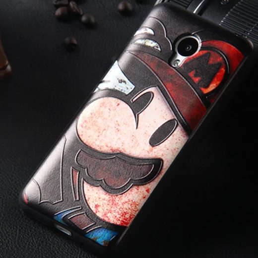 

Relief Silicon 5.0for Meizu M2 mini Case For Meizu M2 mini M2mini Cell Phone Back Cover Case