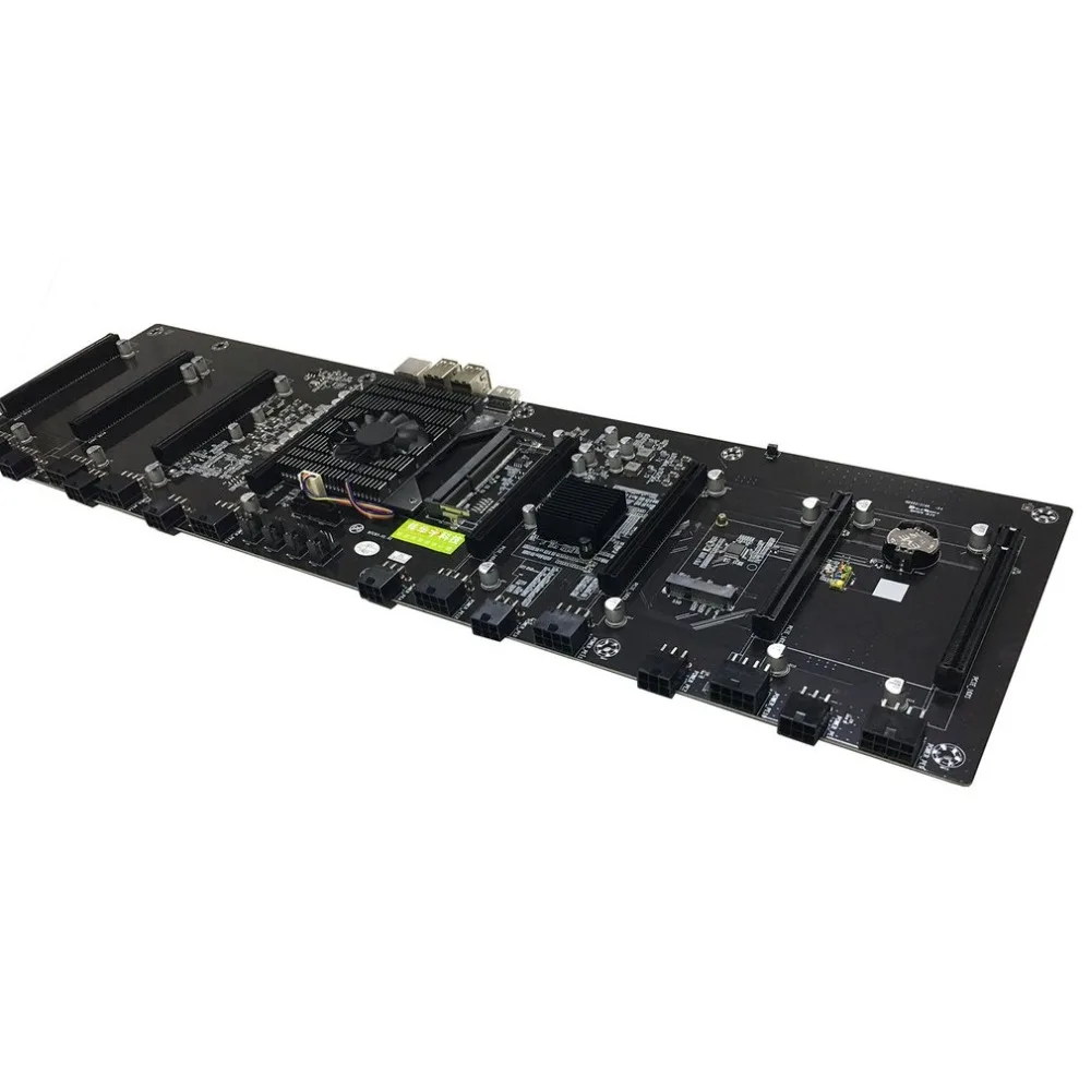 

8 Cards BTC Computer Motherboard For Inter HM65 ATX DDR3 Professional mainboard 8 PCI-E Slots Mining Motherboard