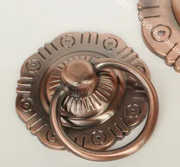 

A02 Furniture Handle & Knob antique European classical Chinese antique bronze knocker Zinc alloy door handle door decoration