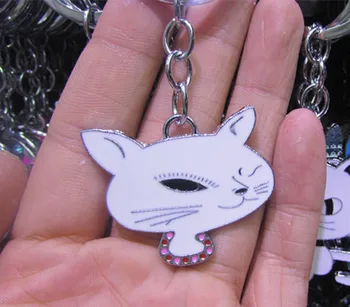 

A K149 alloy Angela cat keychain enamel keychain wholesale