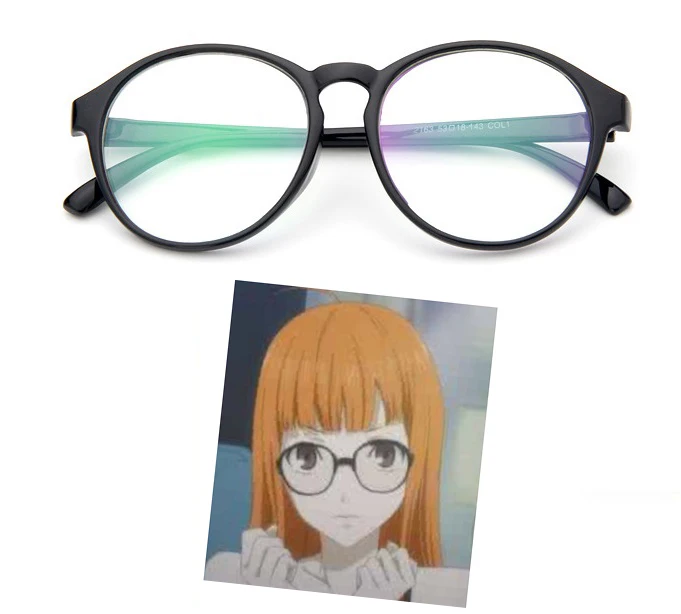 Persona 5 футаба Сакура очки герой Курусу Акира очки в стиле Косплей Опора очки Аксессуары для косплея