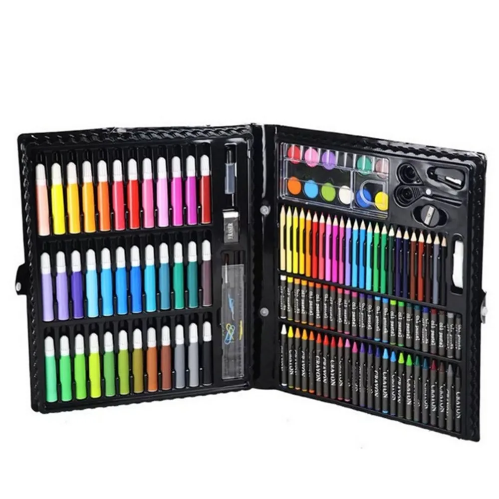 150 pçs crianças lápis colorido pintura marcador