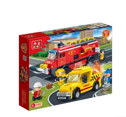 BB Model Compatible with Lego BB7111 393Pcs Fire Engine Models Building Kits Blocks Toys Hobby Hobbies For Boys Girls BB Model Compatible with Lego BB7111 393Pcs Fire Engine Models Building Kits Blocks Toys Hobby Hobbies For Boys Girls