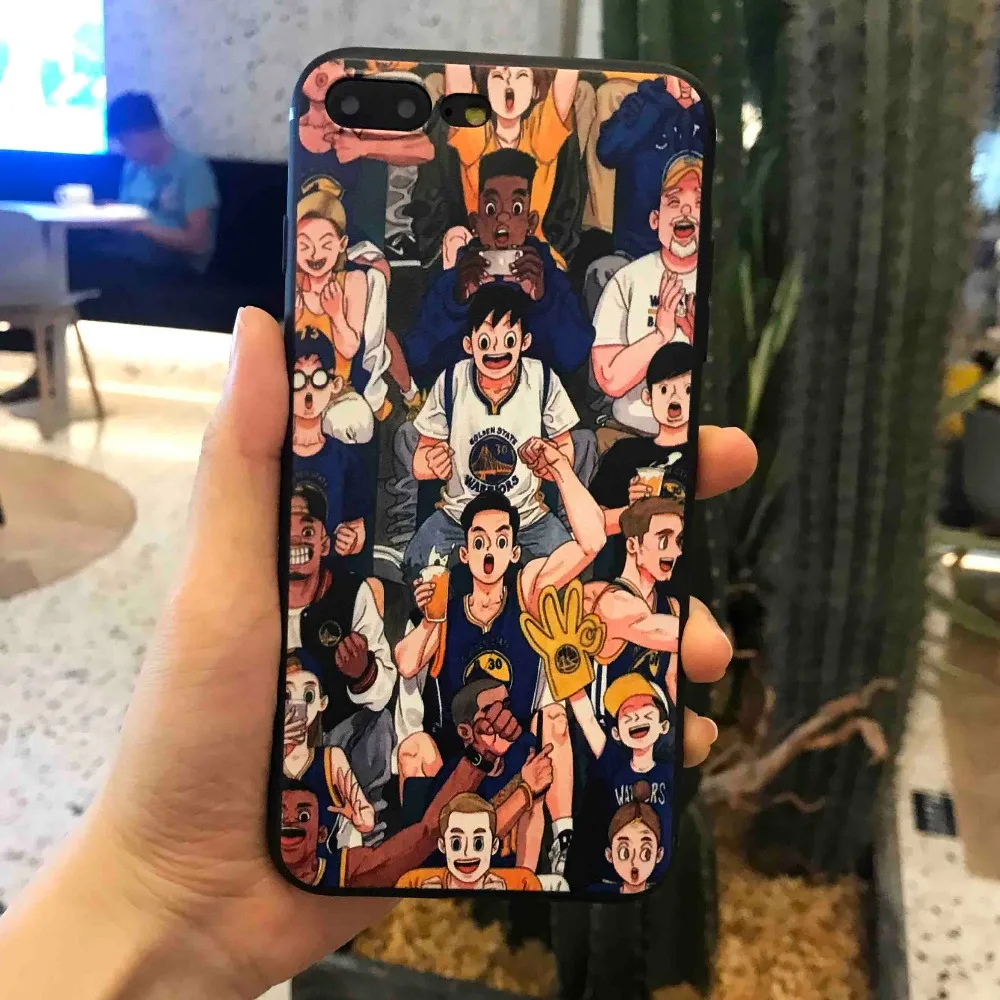 

Warriors fans Phone Cases Cover for Xiaomi mi A2 8 9 lite se case xiaomi redmi note 6 7 pro case redmi note 5 Plus Soft Cases