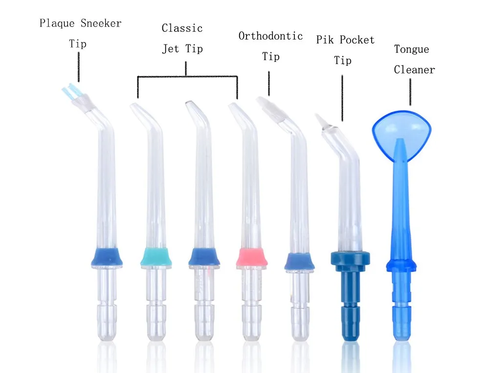 Nicefeel ирригатор для полости рта 1000 мл водный Флоссер Стоматологическая спа-установка Профессиональный флосс ирригатор для полости рта 7 шт. струйный наконечник резервуар для воды