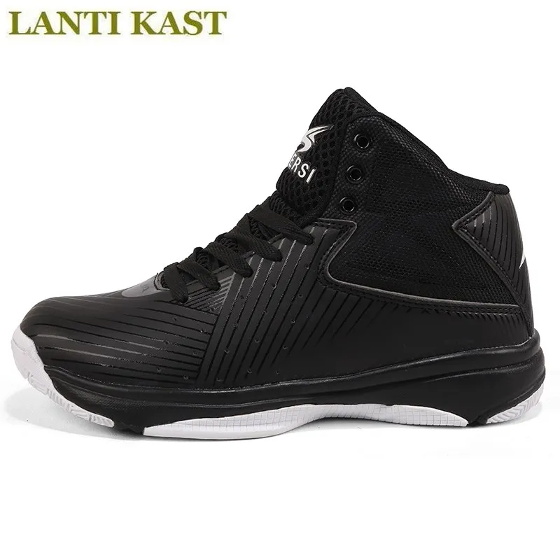 

2017 New Original Men Basketball Shoes PU Leather Breathable Athletic Sports Outdoor Trainers for Basketball Court Basket Shoes