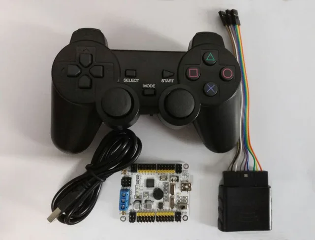 

32 Channel Servo Control Board and PS2 Controller + Receiver for Hexapod Robot /Spider /17DOF/19DOF Robtics Diy Maker Model
