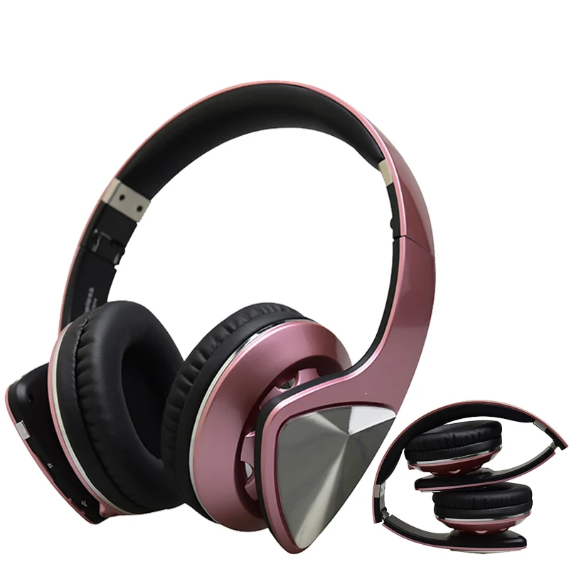 BT874 Универсальная Bluetooth гарнитура складные беспроводные наушники с микрофоном