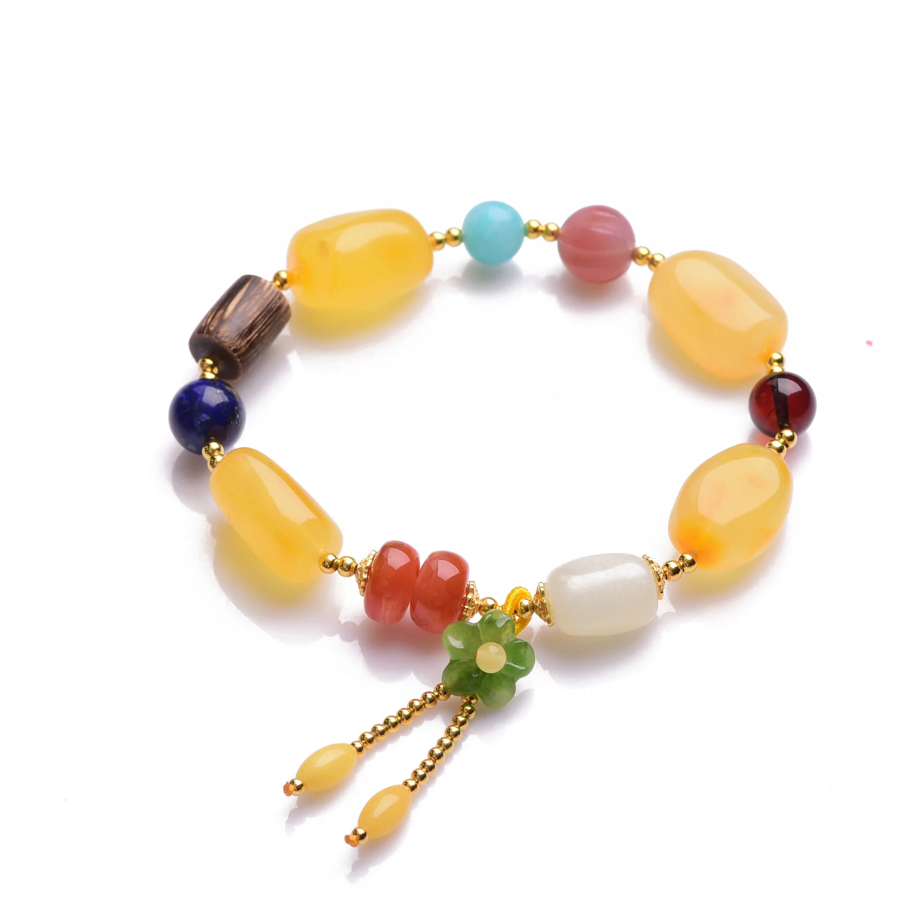 

Handmade Authentic Wax Crystal Beads Bracelets