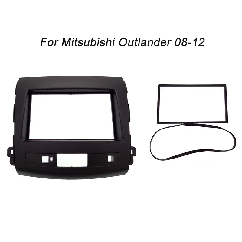 ITYAGUY Top Quality font b Radio b font Fascia for MITSUBISHI OUTLANDER 2008 2012 Stereo Fascia