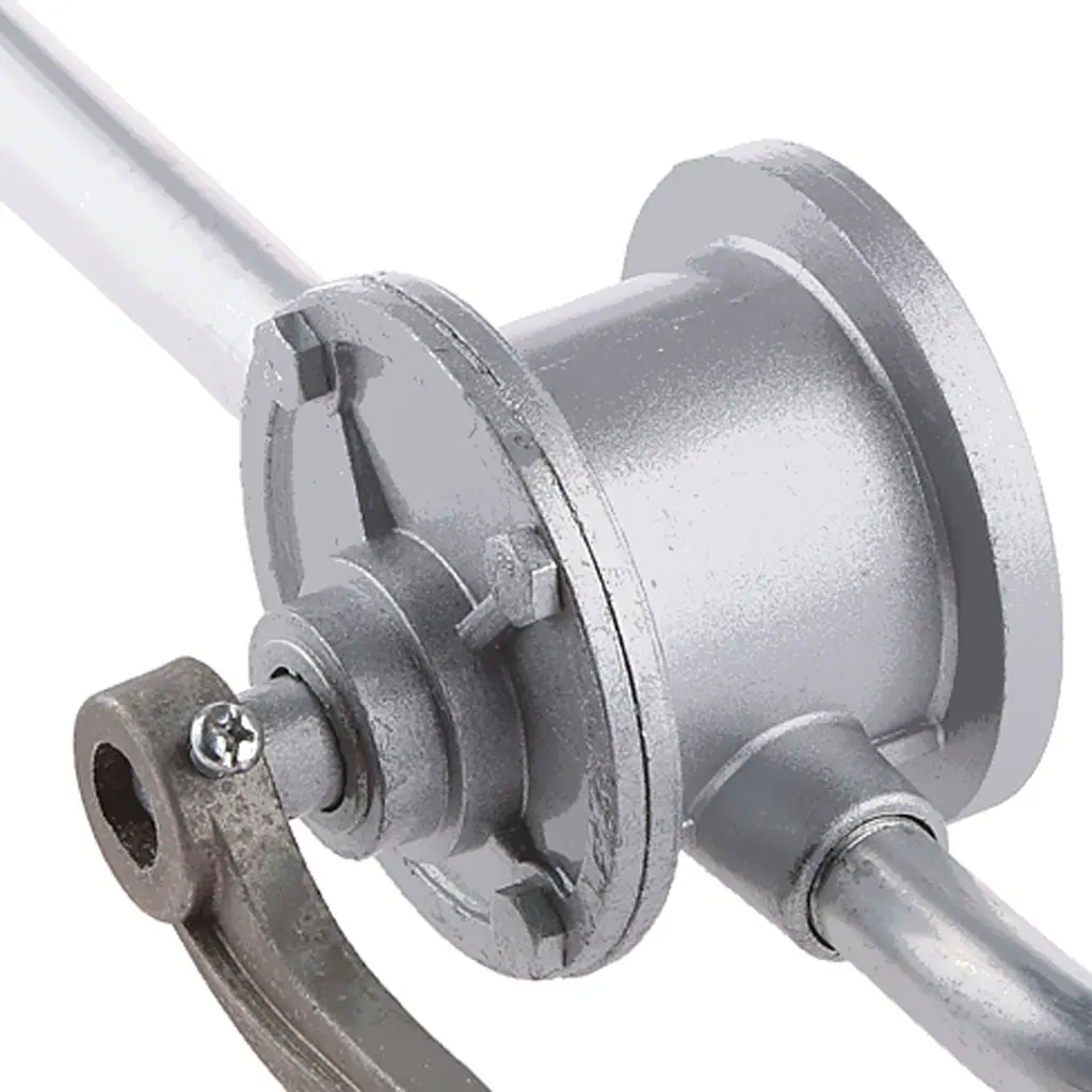 Aluminium Hand Rotary Self Dispense Oil Diesel Fuel Pump Drum Fuel Supply System Replacement Parts 2000L/h 