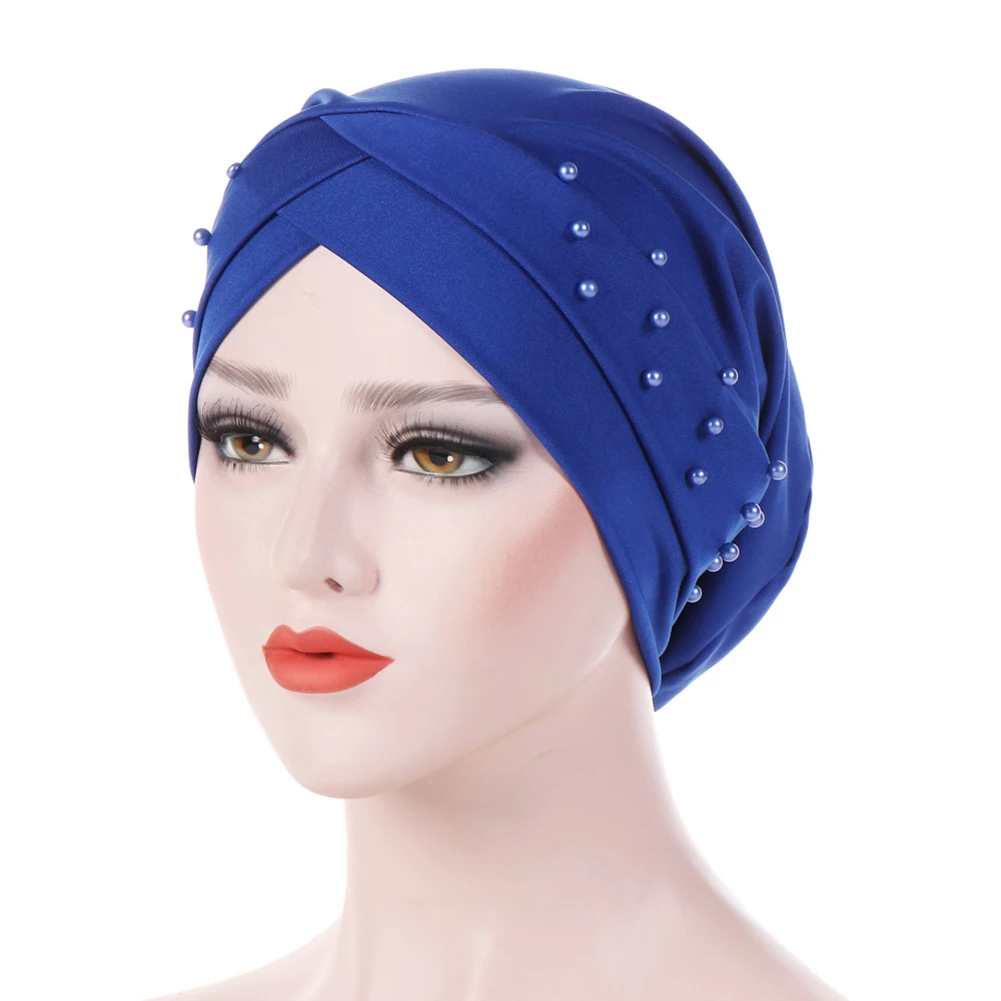 Новинка, мусульманская Шапка-тюрбан с крестом на лбу, хиджаб, женская шапка, бандана, расшитая бисером, женский головной платок, головной убор, хиджаб для мусульманок, повязка на голову
