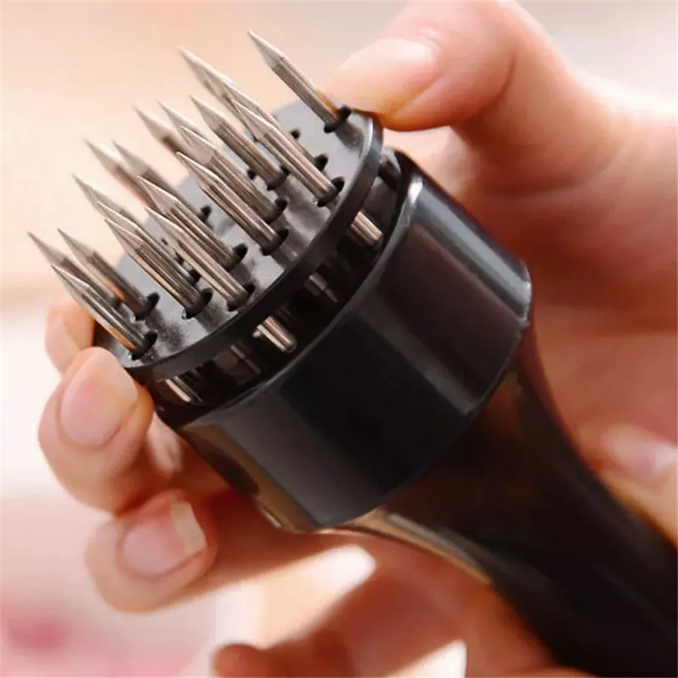 Стейк инструмент мясо барбекю Tenderizer стейк игла молоток для отбивки мяса ChickenStainless