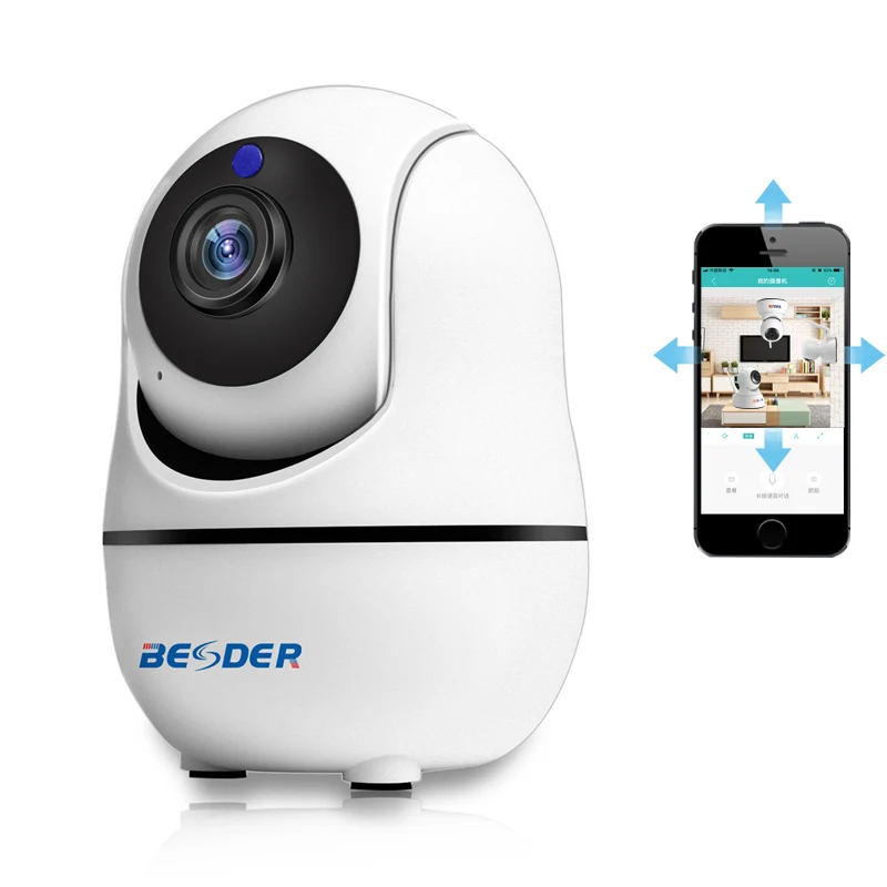 BESDER HD 1080P 720P Домашняя безопасность PTZ IP камера Wi Fi беспроводная мини Аудио Wifi