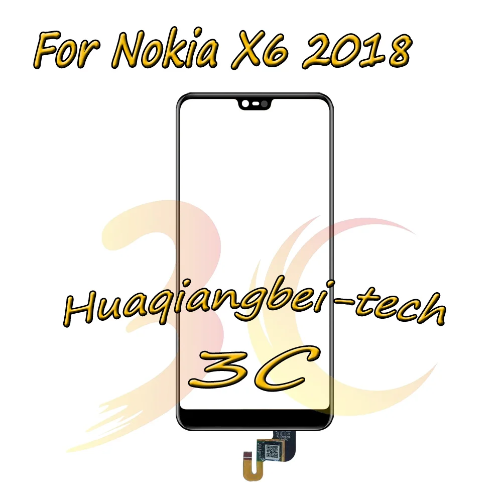 5 8 ''новых для Nokia X6 2018 Dual SIM TA 1099 Сенсорный экран планшета Стекло линза