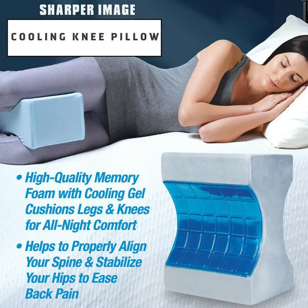 

Calming Comfort Knee Leg Guard Sleeping Cushion Support Between Side Memory Cotton Rest Slow Rebound Leg Pads Pillow Legs