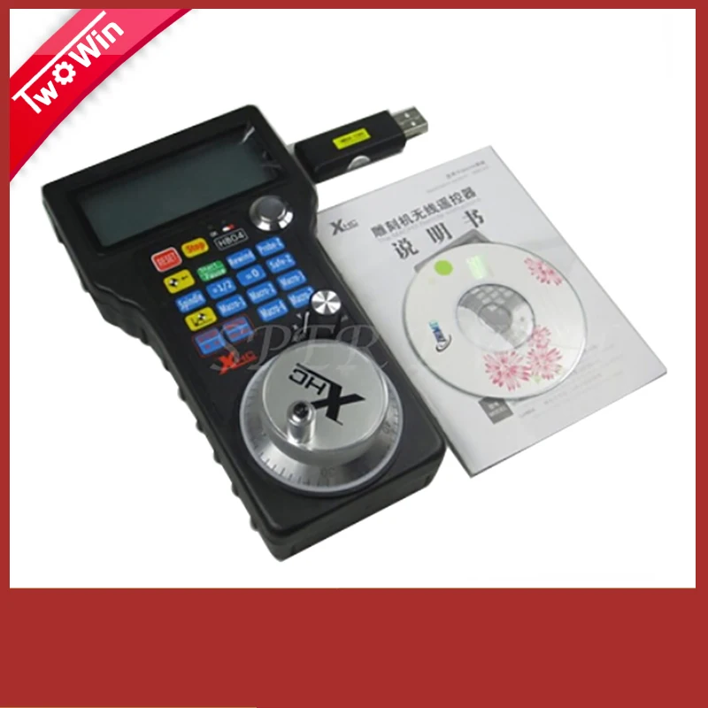 

Engraving machine remote control handwheel mach3 MPG USB wireless hand wheel for CNC 3 axis 4 axis controller milling machine