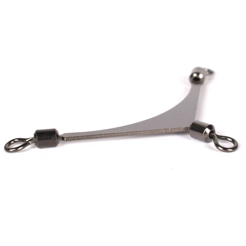 

Outdoor Fishing Swivel Connector High-speed Alloy Copper Fishhook Wire Splitter Fishing Tools