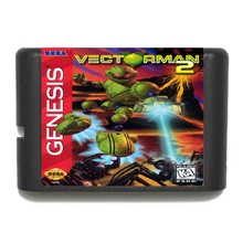 Vectorman 2 16 бит MD игровая карта для sega Mega Drive для Genesis