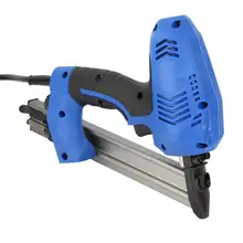 Степлер силовой инструмент Аксессуары FX30 Электрический гвоздь Электрический штапель Nailer стальной гвоздь деревообрабатывающий инструмент ЕС вилка 220 В гвоздь