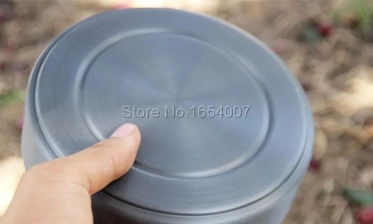 Cocina + Frigideira Caldeirão + Médio + Pannikin + Chá Acampamento ao ar Pessoas Conjunto Pote Livre Panelas Talheres Bordo Fogo Fmc-212 6-7 Ser 11 High Quality Esporte e Lazer