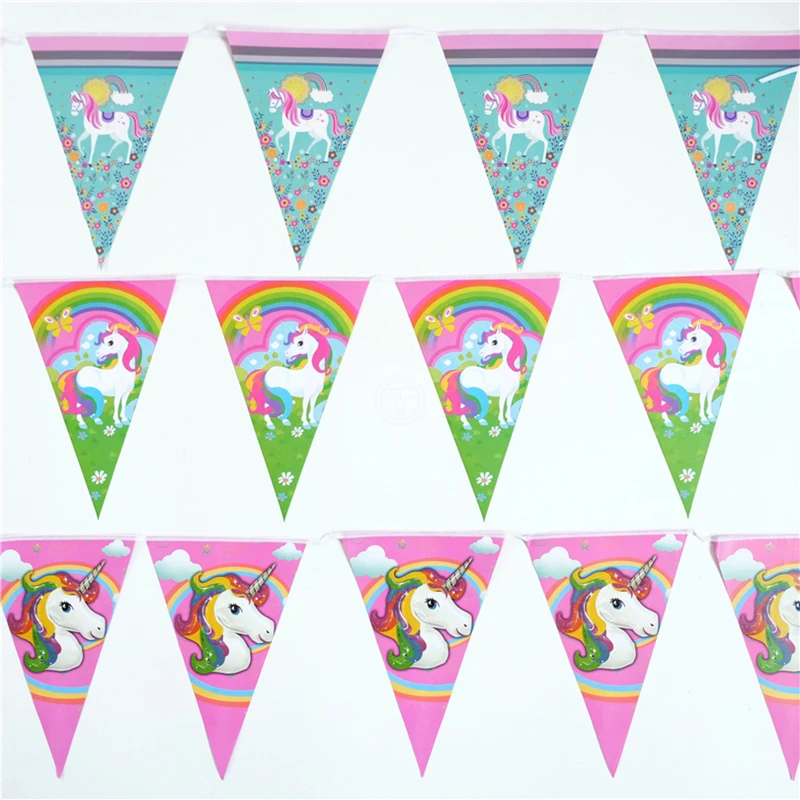

1Set Unicorn Horse Paper Banner Banner Bunting Garland Banner Children Birthday Party Supplies Event Supplies Party Decoration,Q