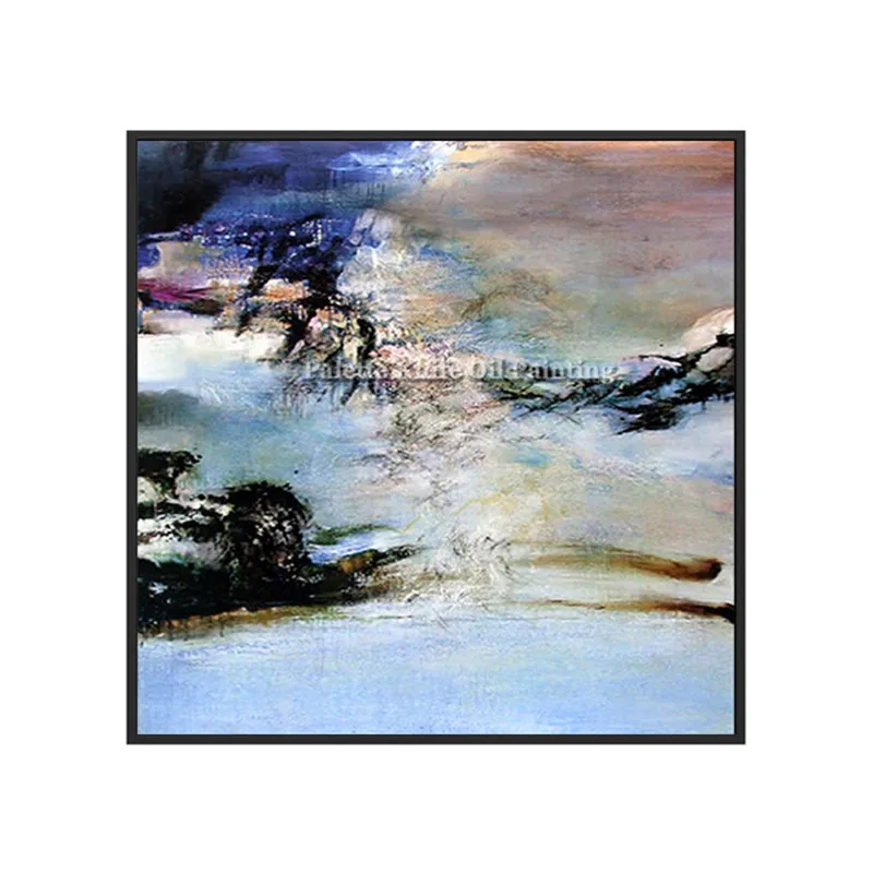 Nordic painting on canvas wall art pictures for living room home decor abstract hand painted quadros art cuadros decoracion003