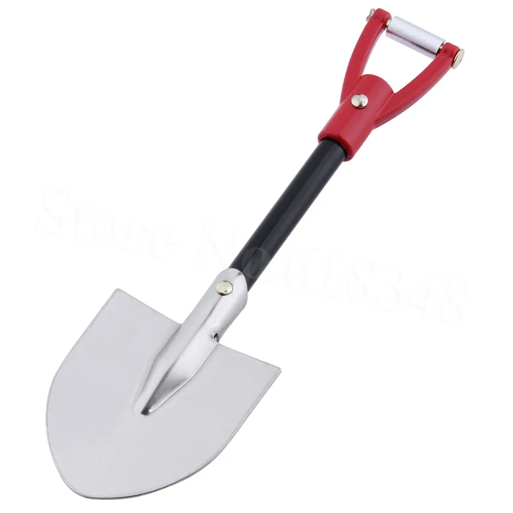 Decorative Shovel Red For 1:10 RC Climbing Rock Crawler Axial SCX10 D90 HSP 