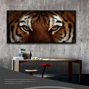 

PSHINY 5D DIY Diamond Painting new arrivals tiger eyes Picture Full display round rhinestone Diamond embroidery animals backdrop