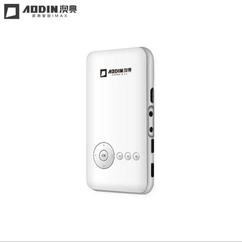 Aodin M6 Mini pocket projector 5000 mAh Battery  dlp wifi portable Handheld smartphone Projector Android AC3 Bluetooth AirPlay 