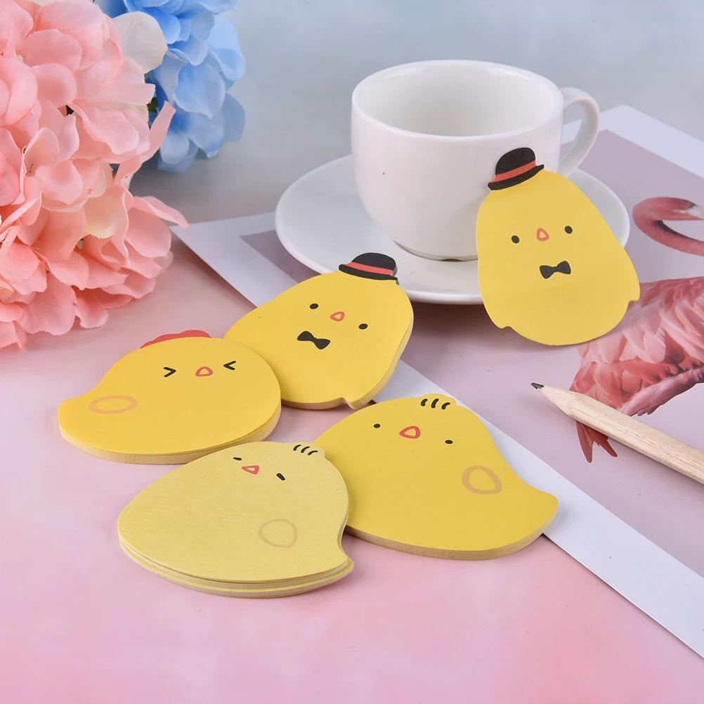30Sheet/Pcs Kawaii Chicks Self-Adhesive Planner Stickers Diary Scrapbooking Memo Pad Stationery School Point Marker Supplies