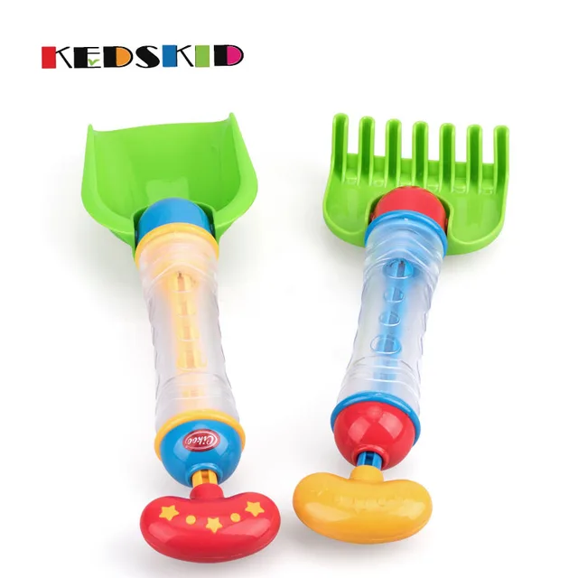 529 6 De Réductionde Natation Pistolet à Eau Longue Portée Air Pression Pistolets Dété Plage Pelle Râteau Forme Pistolets à Eau Jouets De