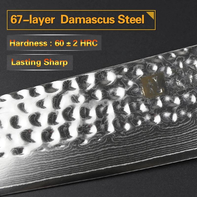  XINZUO 240mm Gyuto Knife Japanese VG10 Damascus Stainless Steel Chef Knife Kitchen Cooking Tools Pa - 32865977295